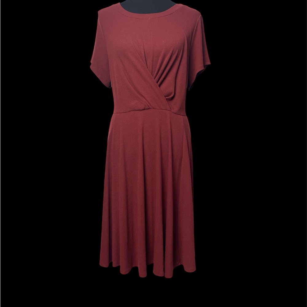 Torrid Deep Red Midi Dress